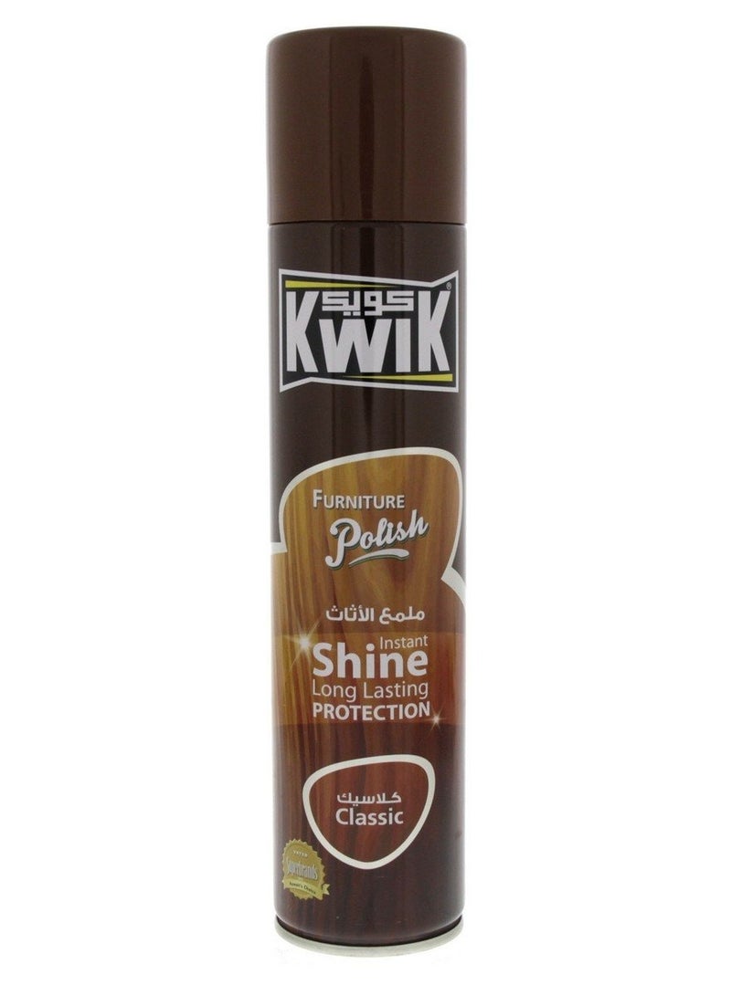 Kwik Shine Furniture Polish Classic 300 ML - Image 1