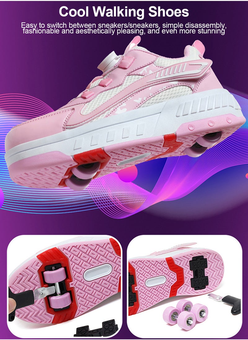 MaBaby - Roller Skate Shoes Fashion With Four Wheels Sport Sneaker Outdoor - Image 1