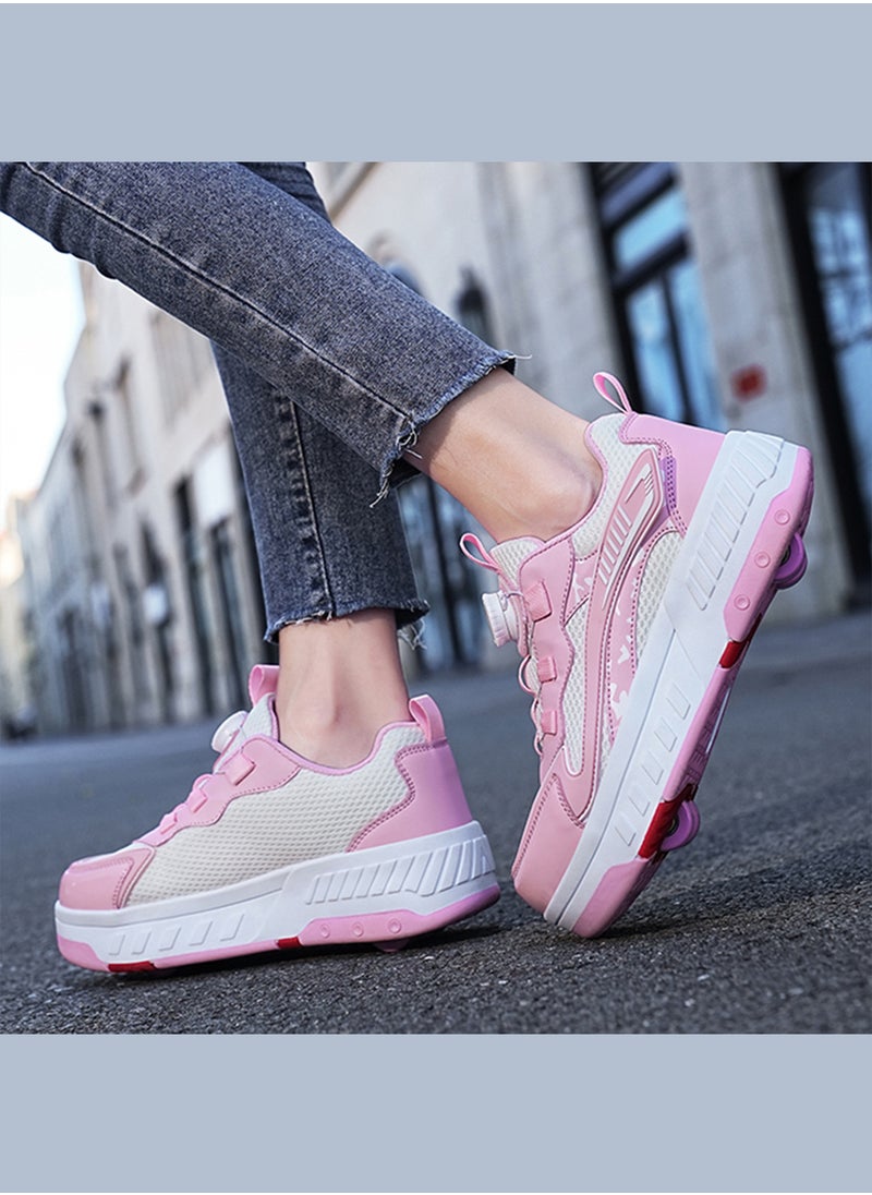 MaBaby - Roller Skate Shoes Fashion With Four Wheels Sport Sneaker Outdoor - Image 1
