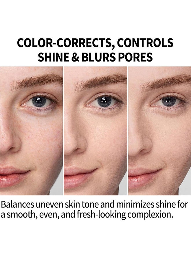 HUDA STORY Glow Fusion, Baked Luminous Pressed Powder–Glow-Infused Foundation,Highlighter & Setting Powder in One–Color-Correcting,Oil-Control,Long-Lasting Coverage for All Skin Tones #01 Porcelain - Image 5