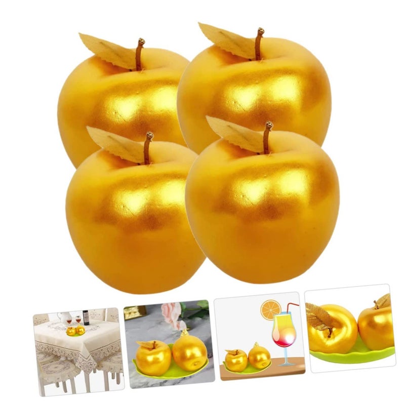 4 Pcs Lifelike Simulation Foam Fruit Model for Home Decor Photography Props Party Decoration Supermarket Kitchen Display - Image 3