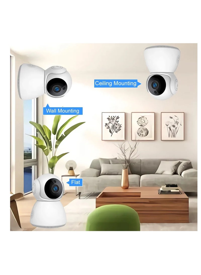 CALUS Portable Wireless Two-Way Audio V380 Smart Wifi Home Office Security Camera - Image 2