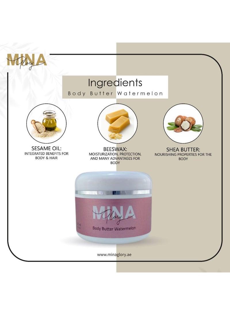 MINA Glory - Mina Glory BODY BUTTER WATERMELON  150ml - Image 1