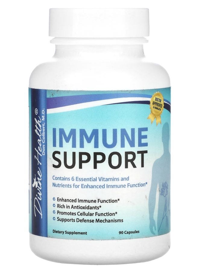 Divine Health Immune Support 90 Capsules 