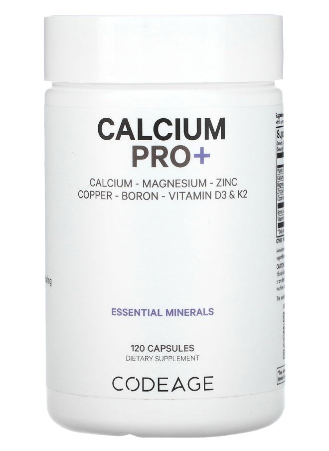 Codeage Calcium Pro+ 120 Capsules 