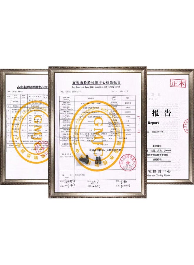 Strongman Safety Shoes Jy6008, Jihua 3515La Certified 6Kv Electrical Insulation Functional Protective Safety Shoes For Men And Women, Electrician Shoes, Black, Size 42 - Image 3