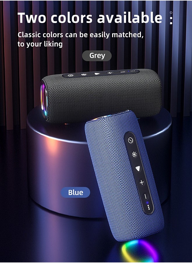 Mi VAZA - Wireless Bluetooth Speaker - Portable Mini Speaker With Battery - RGB Light - Stereo Sound - IPX6 Waterproof - Support TF Card, U Disk - Image 1