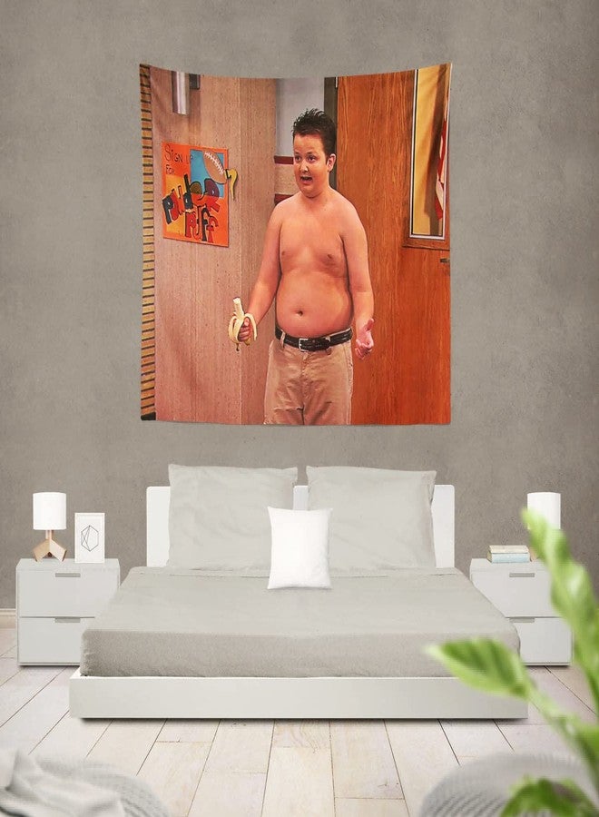 GOLEHS Gibby Banana Tapestry with Easy Hanging Kit, Funny Flag for College Dorm, Available In Sizes From 40" To 90", Skin-friendly Soft High-definition Meme Tapestry(Size:40"×30") - Image 3