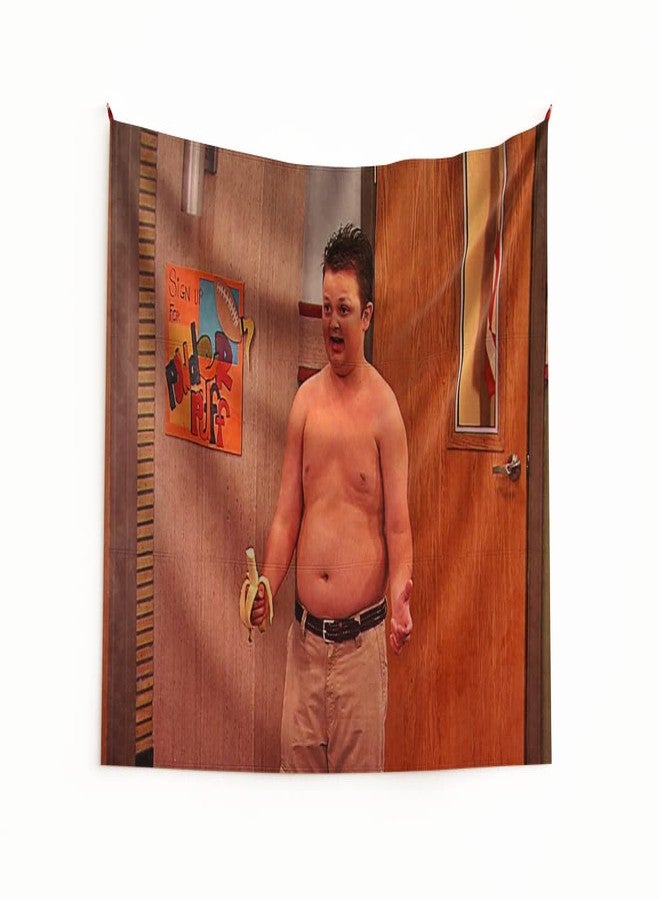GOLEHS Gibby Banana Tapestry with Easy Hanging Kit, Funny Flag for College Dorm, Available In Sizes From 40" To 90", Skin-friendly Soft High-definition Meme Tapestry(Size:40"×30") - Image 4