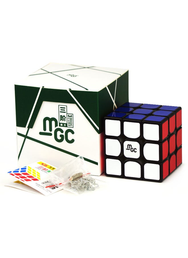 Yongjun MGC Series Magnetic Third-order 234567 Positive-order Five Rubik's Cube Special Rubik's Cube For Introduction To Special-shaped Smooth Competition-Color:MGC Evo Pyramid