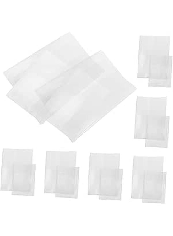 Transparent Book Cover Protectors 20 Pieces Scratch Resistant Film For School Notebooks - Image 1