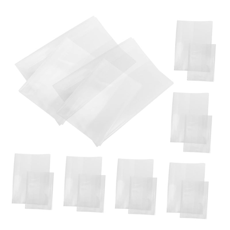 Transparent Book Cover Protectors 20 Pieces Scratch Resistant Film For School Notebooks - Image 2