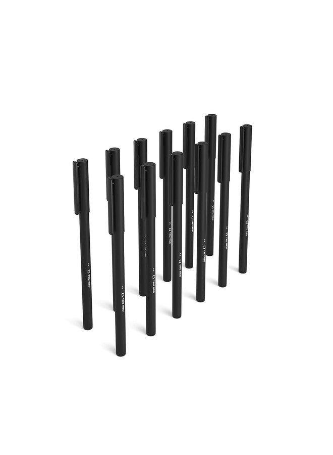 TRU RED Retractable Gel Pens, Fine Point 0.5mm, Black Ink, 24 Pack - Quick‑Dry Pens for Precise, Smear‑Free Writing - Image 1