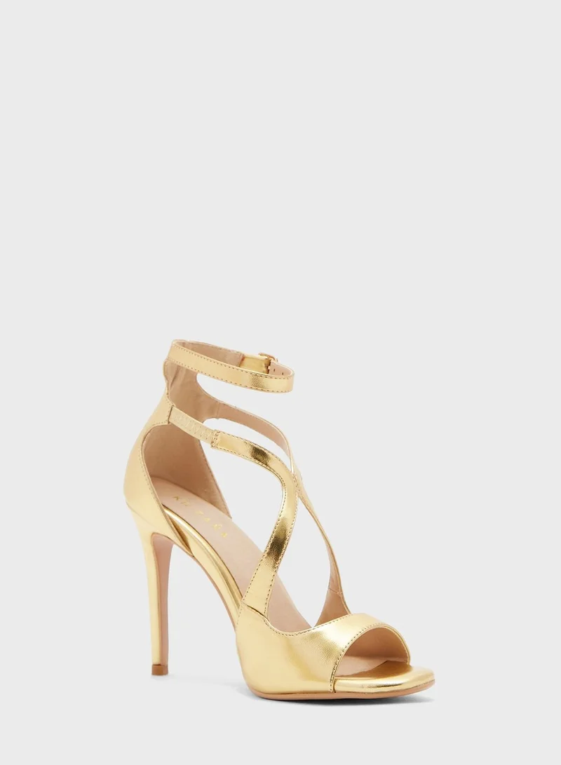Khizana Curved Strap Ankle Strap Sandal