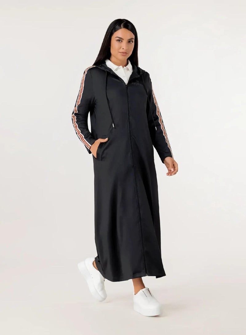 Kayanee Track Abaya - Image 1