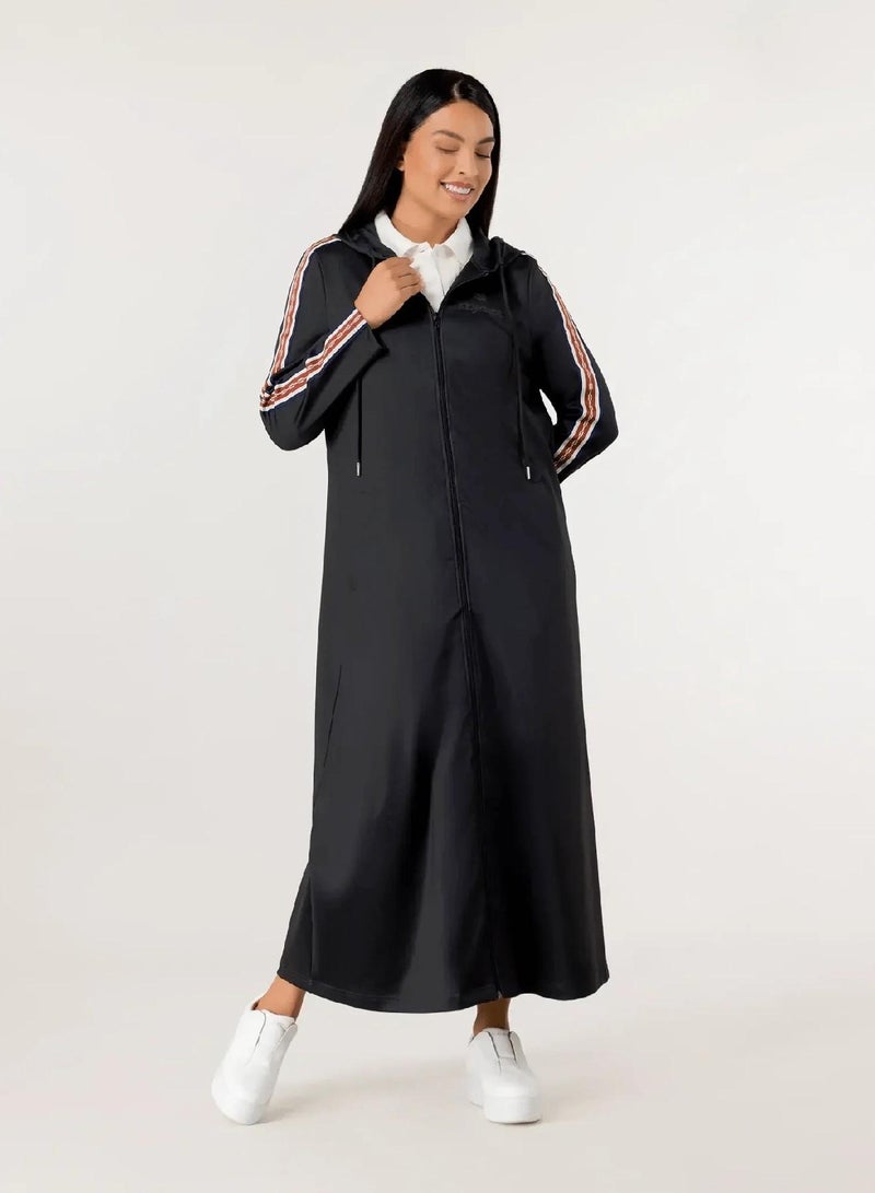 Kayanee Track Abaya - Image 2