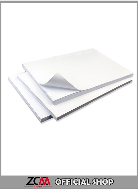 100 Sheets A4 High Glossy Sticky Photo Graphic Waterproof Paper