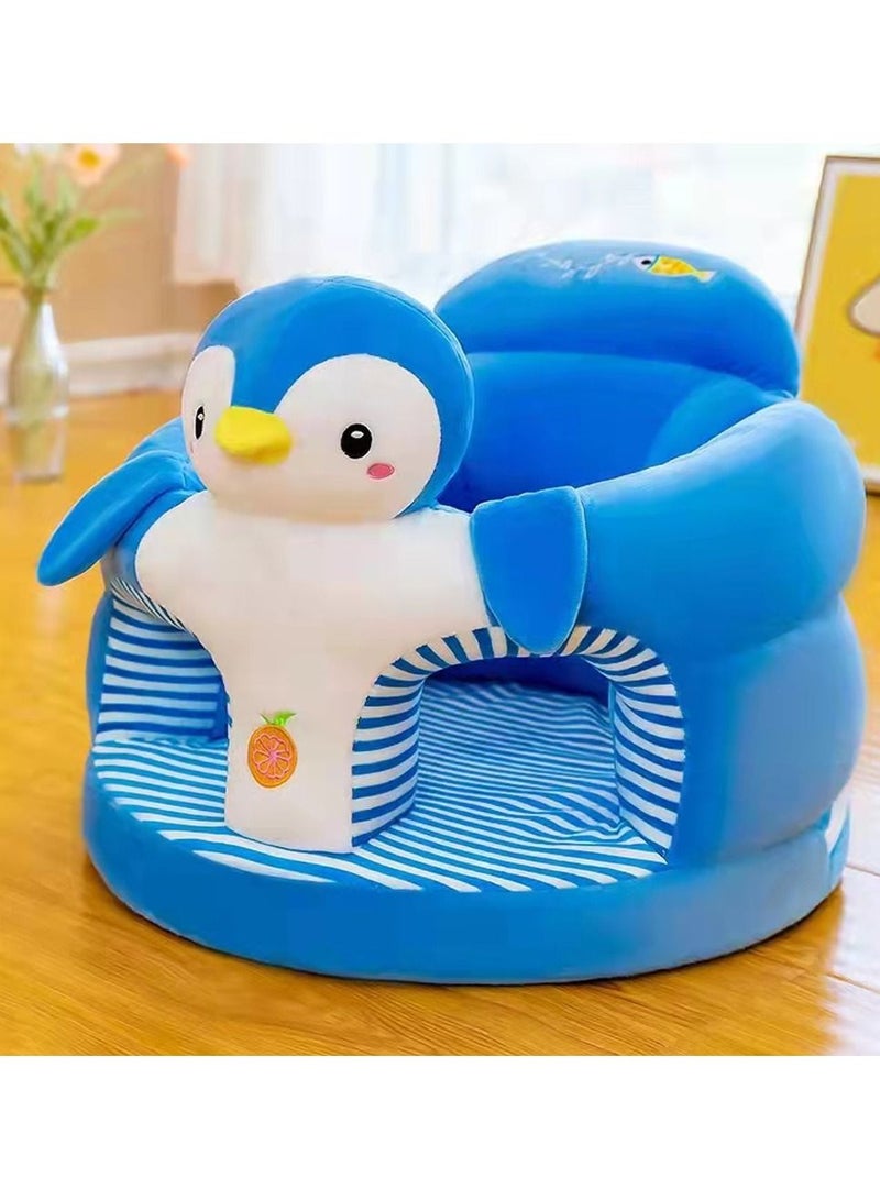 أريكة أطفال مع دعم أمامي - بطريق أزرق - إصدار جديد - Image 1