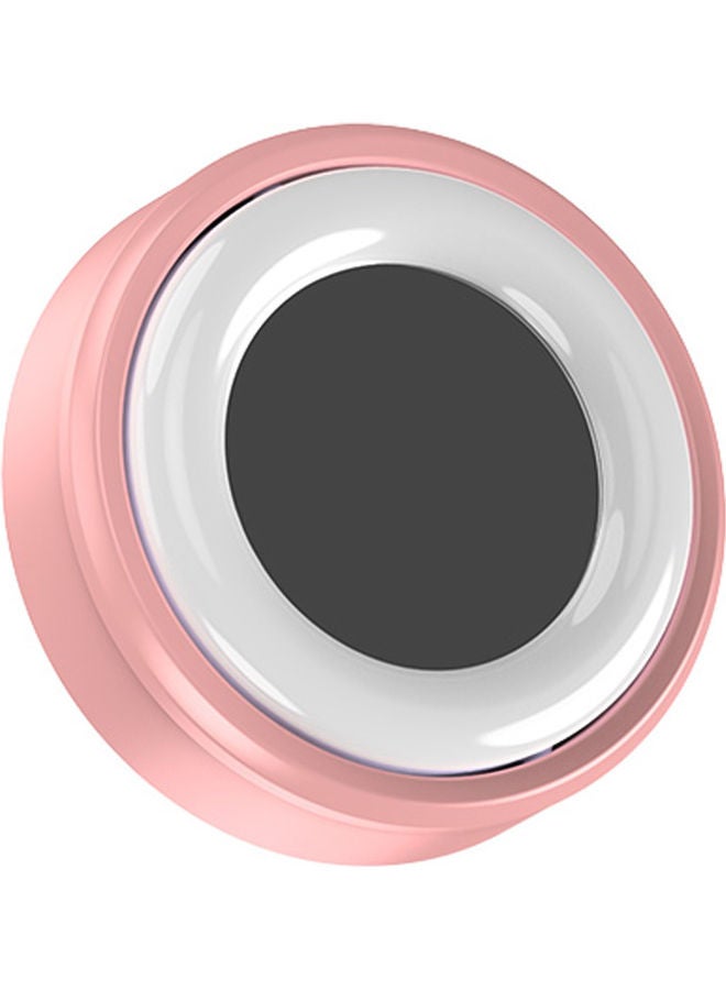 إسكدنيا حلقة إضاءة قابلة للطي لالتقاط صور السيلفي مع حامل للهاتف وردي - Image 3