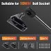 Dukuge 10mm Gas Strut Mounting Bracket 10 MM Ball Stud for Gas Struts Shocks Lift Supports Spring Strut Mount Socket 4pcs 2pcs LType 2pcs FlatType and 16pcs Screw Included - Image 4