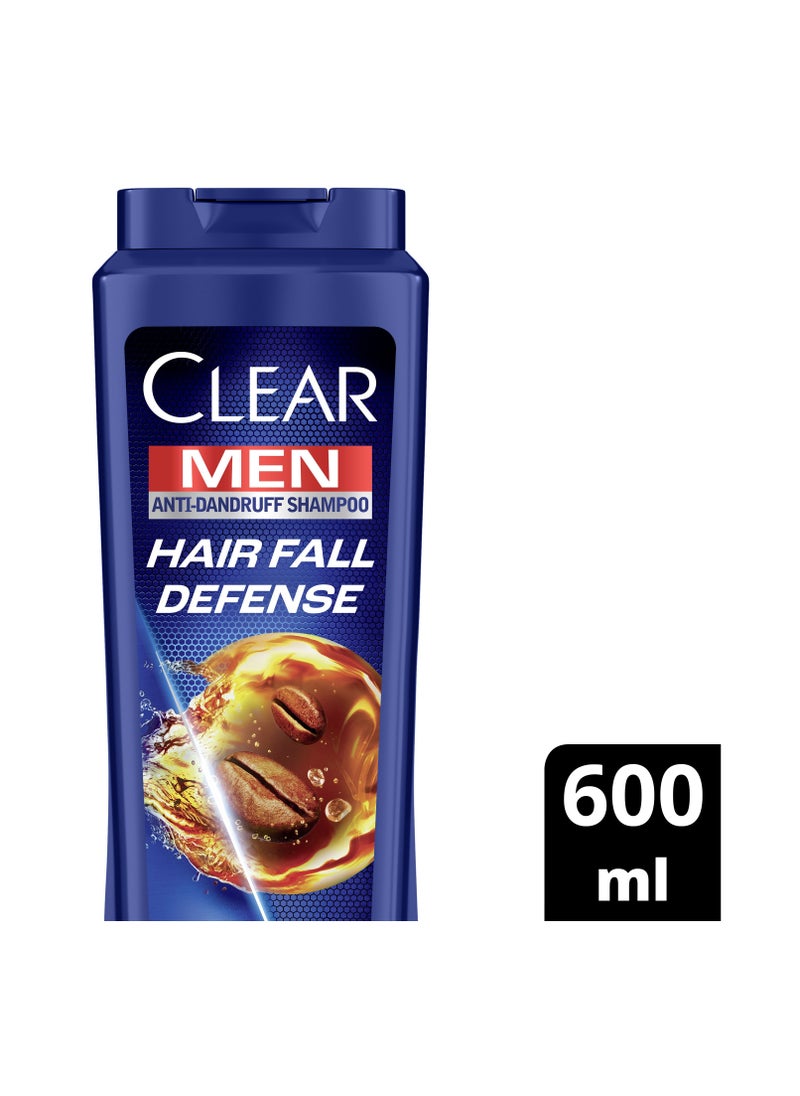 CLEAR Men Anti-dandruff Shampoo Hair Fall Defense, 10X less Hair Fall with Ultra Performance Formula, 600ML  - Image 3