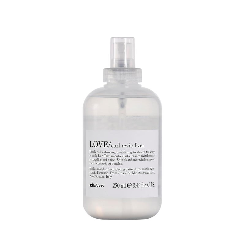 Davines LOVE Curl Revitalizer, Control Frizz And Maintain Elasticity and Bounce, 8.45 Fl Oz