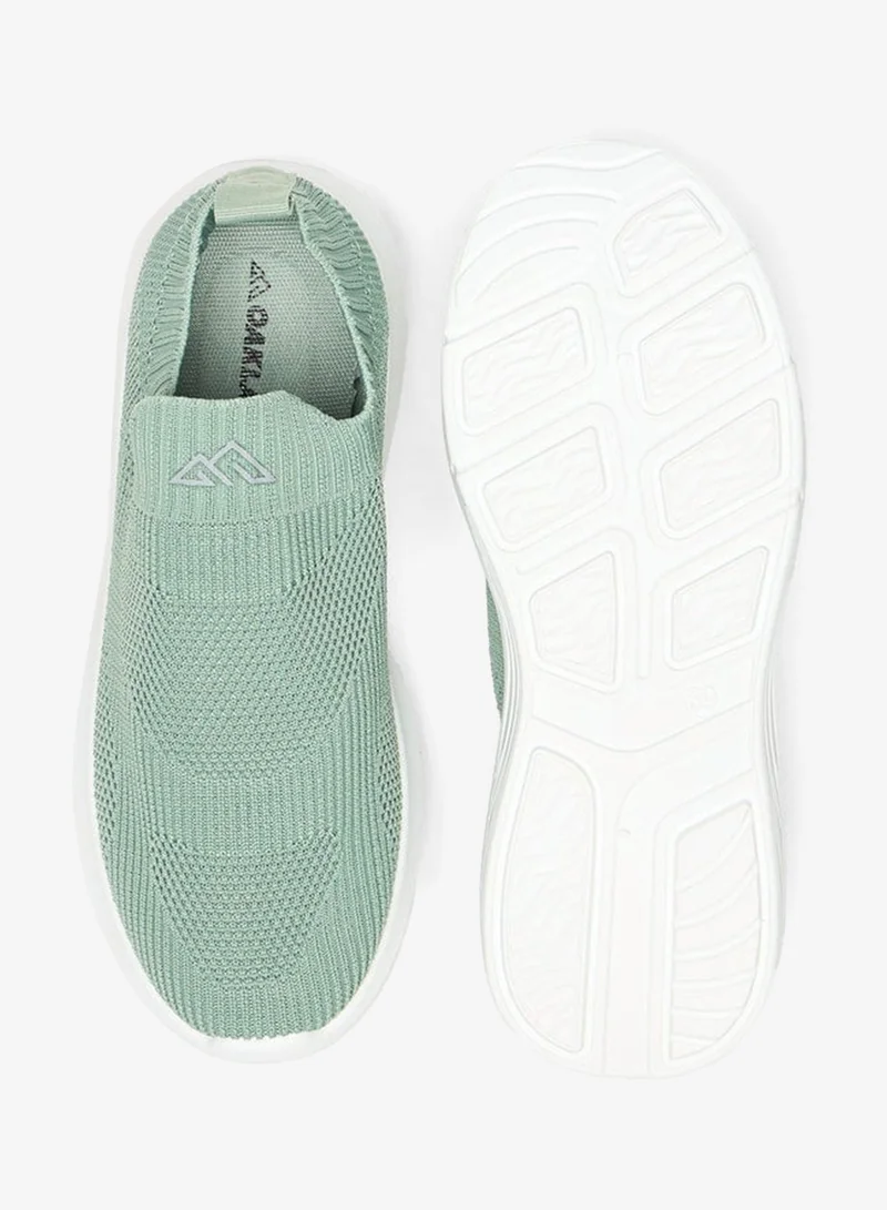 Oaklan by Shoexpress Mesh Textured Slip-On Sports Shoes