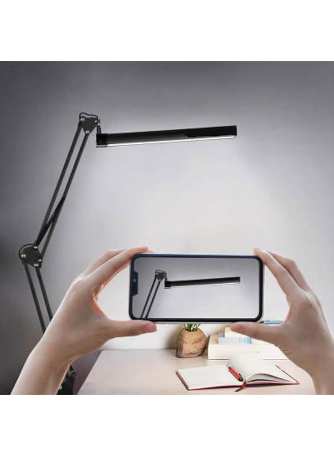 erorex Usb Led Reading Lamp Flexible Gooseneck Desk Lamp Small On Off Switch For Notebook Laptop Desktop Pc And Mac Computer Keyboard Adjustable Single Lamp Hose Usb Light Home Led Book Light  - Image 2