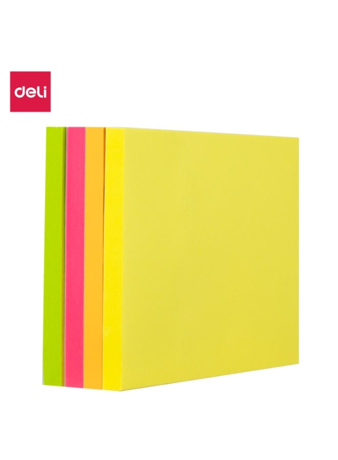 Deli A03003 Sticky Notes 76×76mm 3''×3'' 4*100 sheets - Image 1