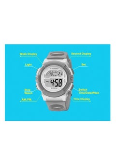 Coobos Kids Water Resistant Rubber Digital Watch  - Image 3