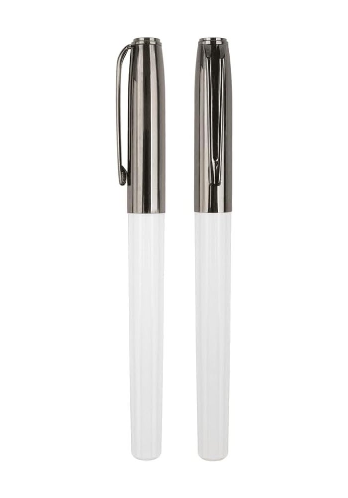 Premium 2-in-1 Rollerball and Ballpoint Pen Set - Image 2