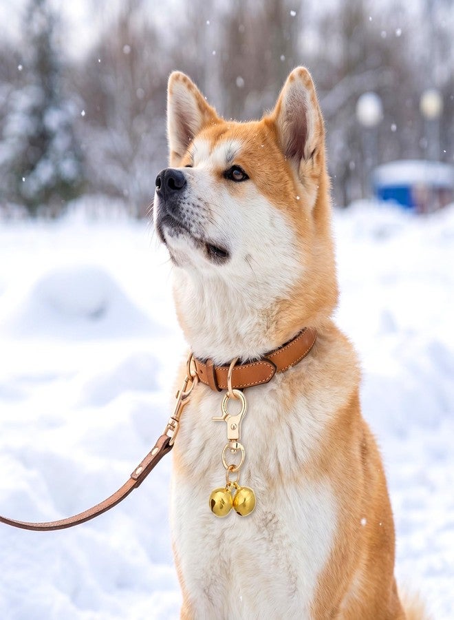 Thrymme 4 Pcs Dog Bell for Collar, Small Bell for Dog Collar with Heavy Duty Snap Clips, Pet Pendant Accessories for Pet Christmas, Training Collars Charm - Image 5