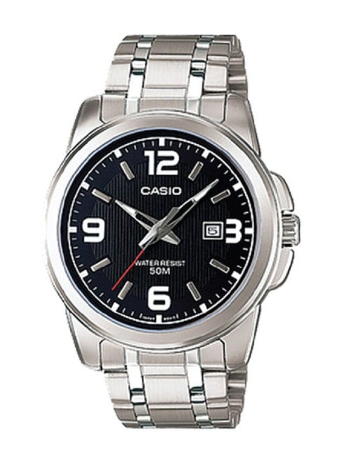 Stainless Steel Analog Wrist Watch MTP-1314D-1AVDF