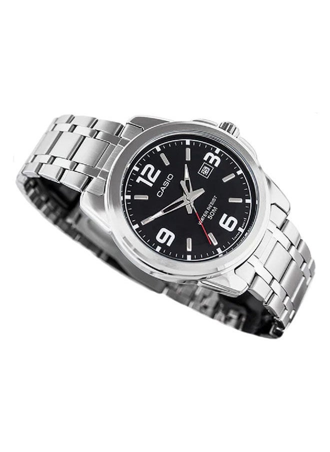 Stainless Steel Analog Wrist Watch MTP-1314D-1AVDF