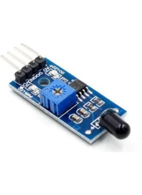 Elektromall Flame Sensor Fire Sensor Flame Detector Sensor  - Image 2