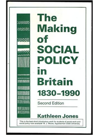 The Making of Social Policy in Britain - pzsku/Z6248053BA23BDB6645E8Z/45/_/1727773007/0aab7a48-b9cc-4126-a9ad-51b70d702437