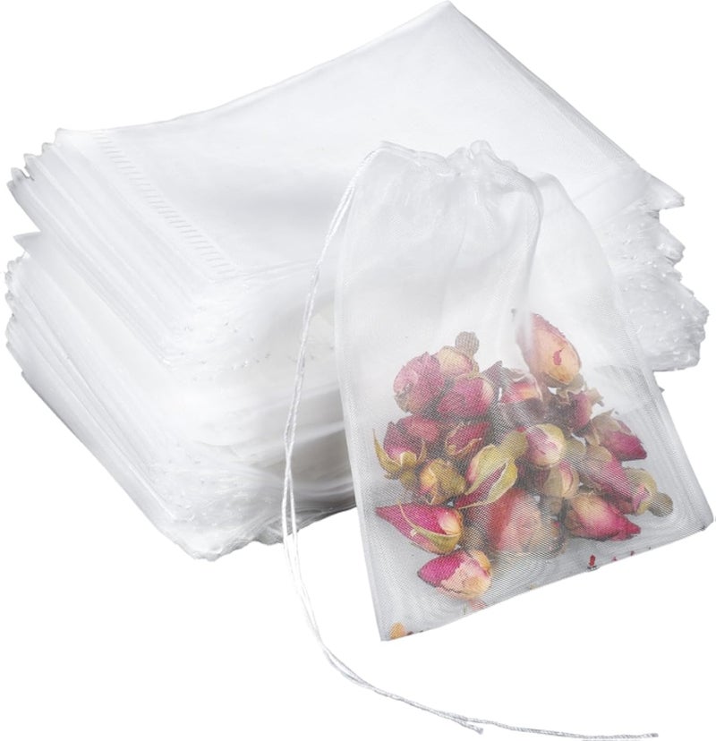 100 بكس شاي أكياس فور لووسي لياف شاي شاي فيلتير أكياس ديسبوسابلي شاي أكياس ميسه سمالل دراوسترينج يمبتي شاي أكياس فور كوففيي, هيربس, سبيكي ساكهيت, باته كووكينج 3.54ã—2.75 ينكه