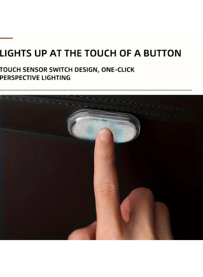 Smart Sensor LED Lights Ice Blue USB Rechargeable Mini For Home Decor - Image 5