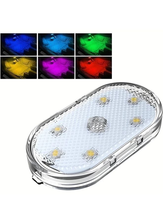 Smart Sensor LED Lights Ice Blue USB Rechargeable Mini For Home Decor - Image 2