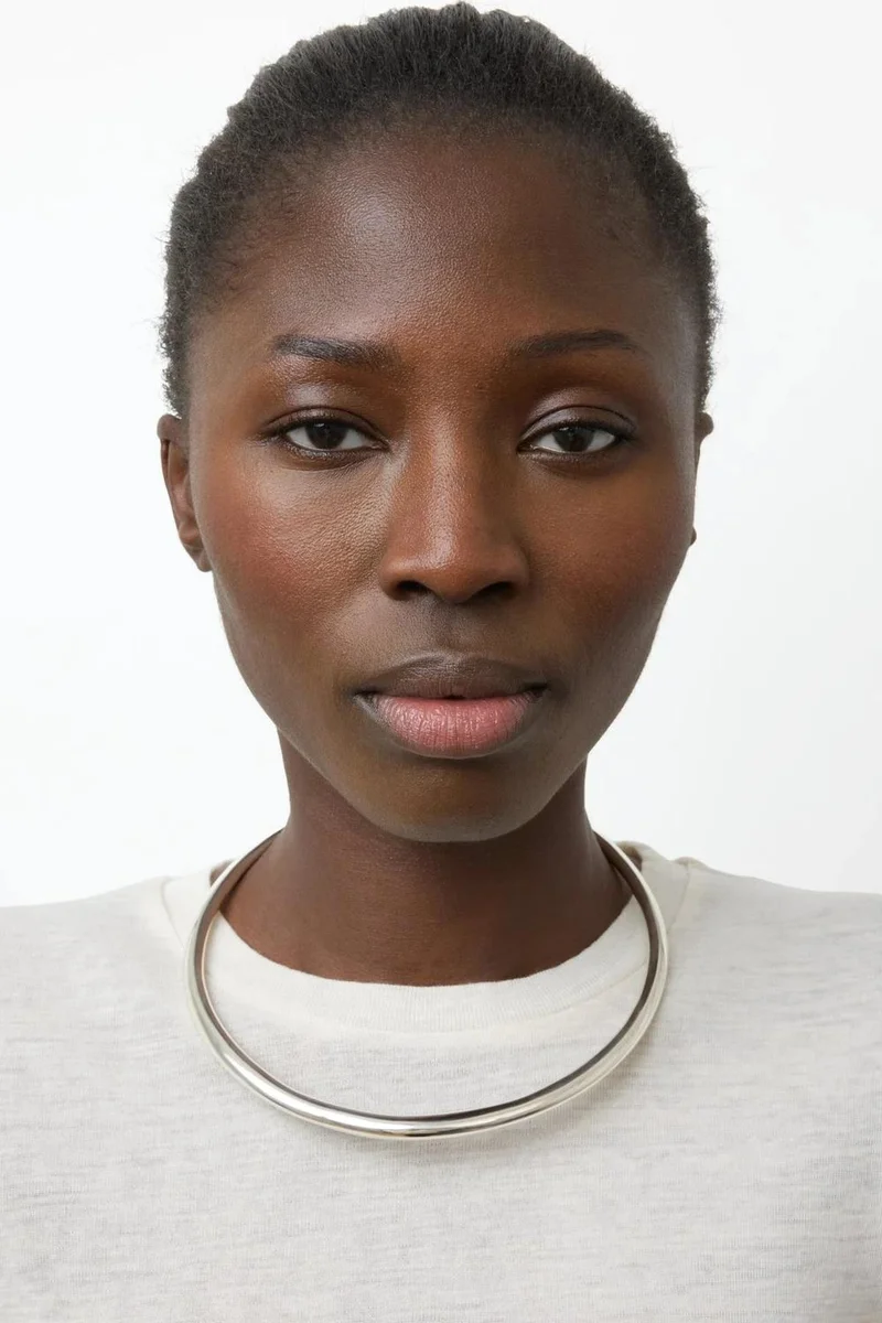 LIE STUDIO Lustrous Wrapped Chain Necklace