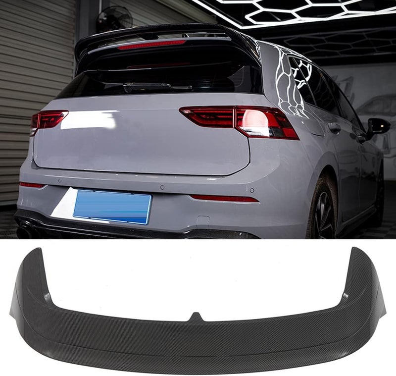 QASULER Glossy Black Rear Roof Spoiler for VW Golf 8 MK8 GTI - Image 3