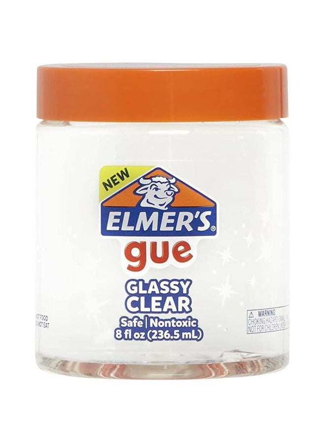 ELMER'S GUE GLASSY CLEAR 8 FL OZ - Image 1