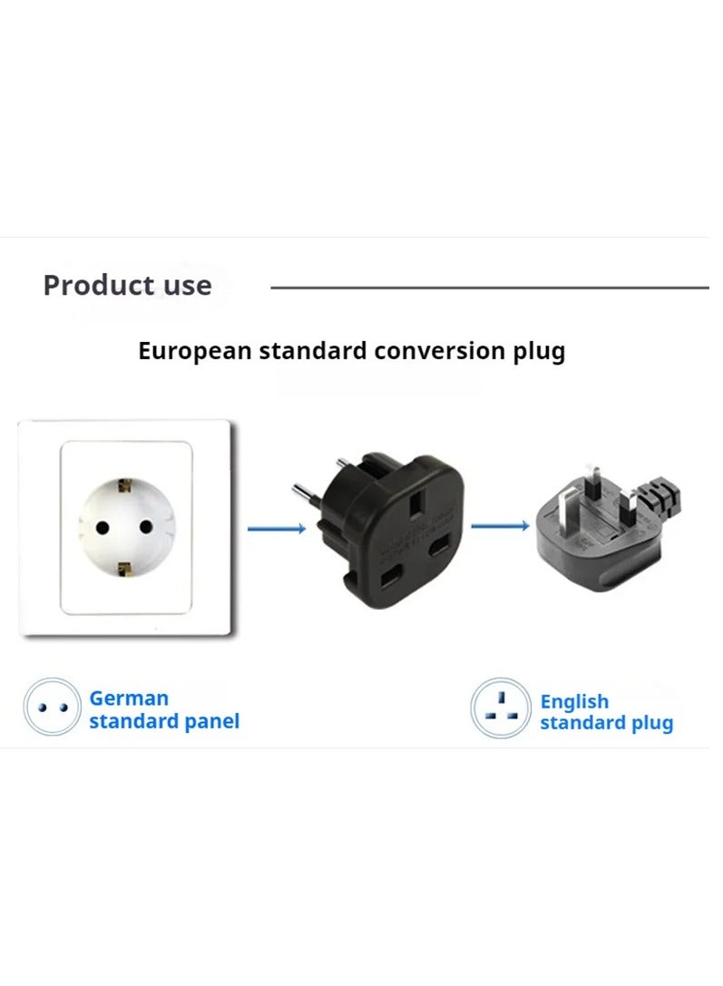 UK to EU AC travel plug adapter - Image 5