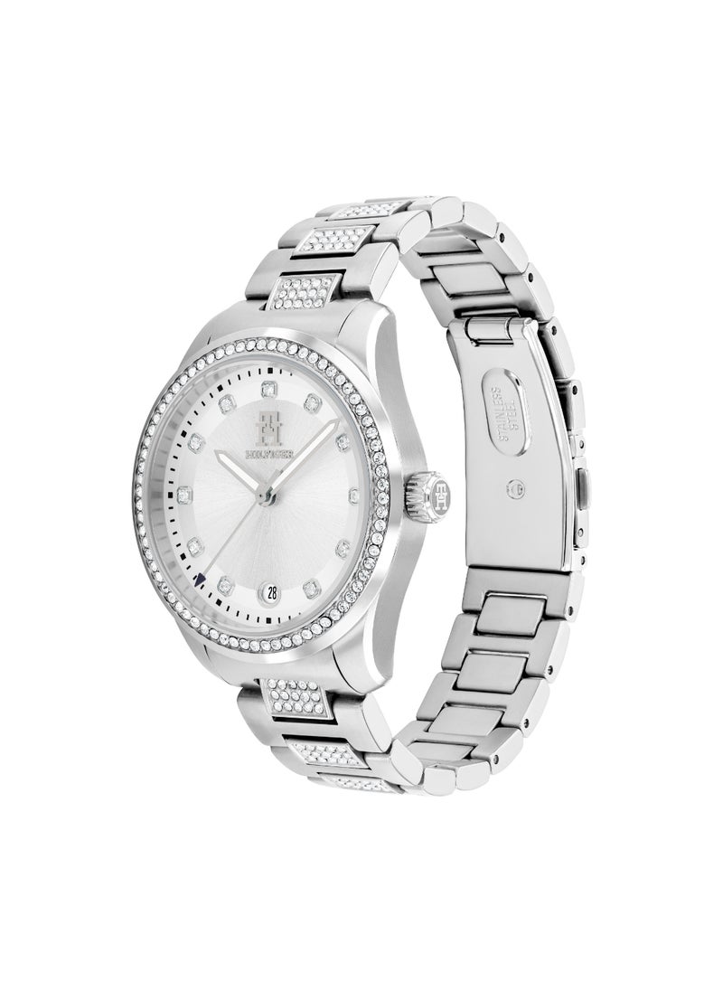 TOMMY HILFIGER ROUND ANALOG WOMEN'S SILVER CASE WATCH - 1782757 - pzsku/Z624850FFE76DC313247EZ/45/_/1738736821/2bad9ee9-15e3-4de7-a257-9ad4c2fe50b9