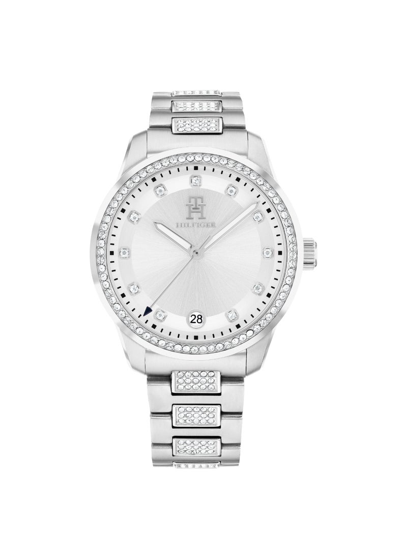 TOMMY HILFIGER ROUND ANALOG WOMEN'S SILVER CASE WATCH - 1782757 - pzsku/Z624850FFE76DC313247EZ/45/_/1738736821/bd6421b8-9121-46f4-921b-a8533f3f03b1