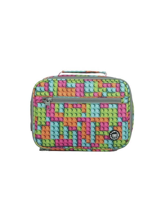 CUBS Printed Waterproof Lunch Bag With Removable Shoulder Strap Carrying Your Favorite Meals To School Work Or While Traveling - Image 1