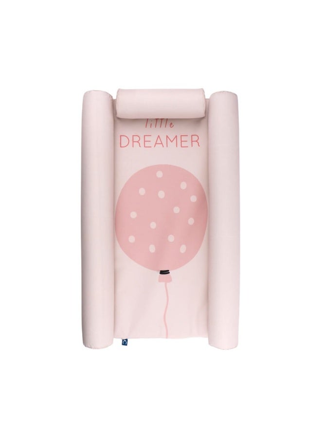 Mamas One Round Changing Mat - Pink Balloon - Image 4