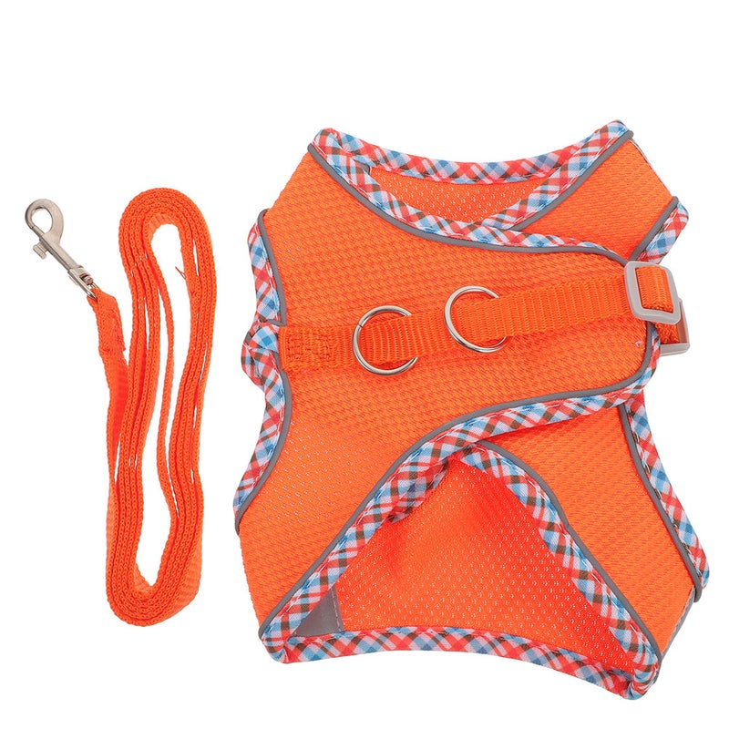 1 Set of Adjustable Pet Dog and Leash Outdoor Pet Training Leash (S) - Image 1