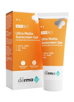 The Derma Co. Ultra Matte Sunscreen Gel With SPF 60 PA+++ 50g - pzsku/Z62488A33EFF09BBBA380Z/45/_/1723185093/98be5d1c-c406-42a5-9c30-6b387cbbad1c