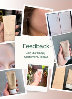 numbuzin Numbuzin No.3 Porcelain Base-Skip Tone Up Beige - Powdery Finish with Light, Natural Coverage in Beige Tint for a Flawless Complexion | Korean Skincare, 50ml  - Image 3